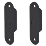 Magnete Fisso per Telaio Legno Touch mm.82x22x15h Nero   AGB
